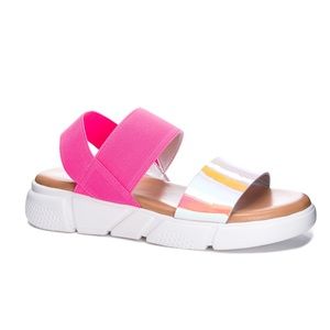 Dirty Laundry Advocate Sandal Iridescent